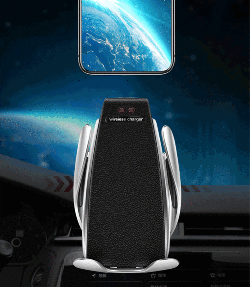 Support Chargeur Voiture Sans Fil – Serrage Automatique Qi 3 Coloris