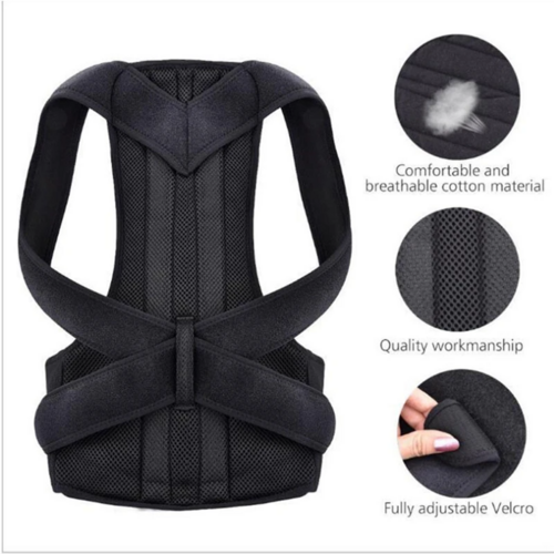 Correcteur de Posture Ajustable – Soutien Dos et Épaules Homme Femme
