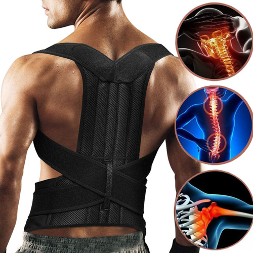 Correcteur de Posture Ajustable – Soutien Dos et Épaules Homme Femme