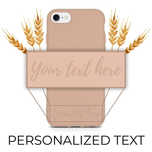 Biodegradable Custom Phone Case - Pastel Pink