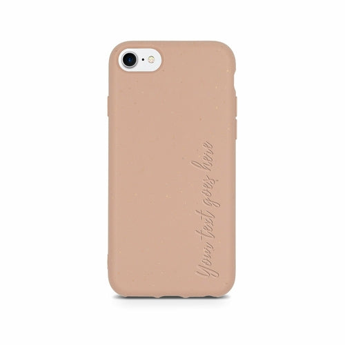 Biodegradable Custom Phone Case - Pastel Pink