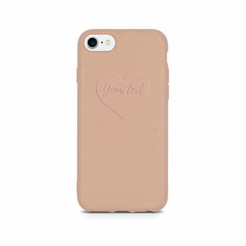 Biodegradable Custom Phone Case - Pastel Pink