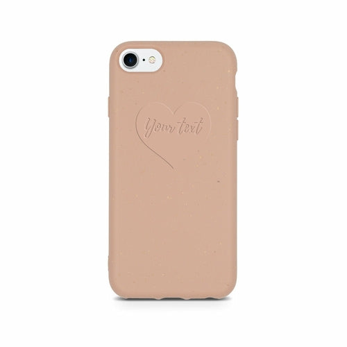 Biodegradable Custom Phone Case - Pastel Pink