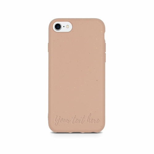 Biodegradable Custom Phone Case - Pastel Pink