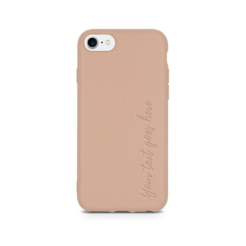 Biodegradable Custom Phone Case - Pastel Pink