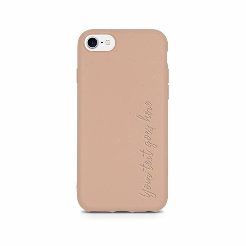 Biodegradable Custom Phone Case - Pastel Pink