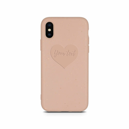 Biodegradable Custom Phone Case - Pastel Pink