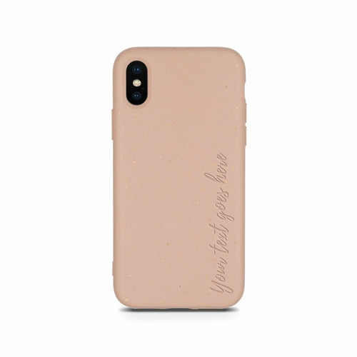 Biodegradable Custom Phone Case - Pastel Pink
