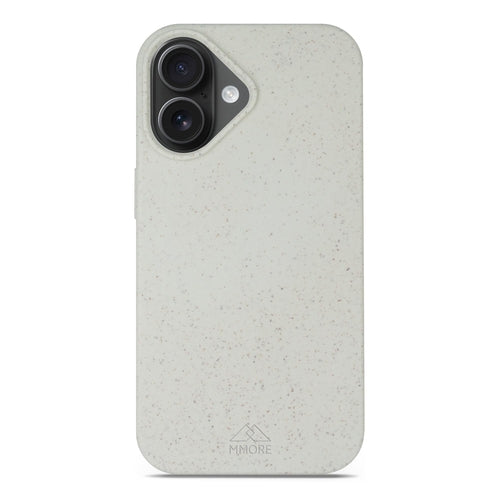 Coque de téléphone biodégradable - Blanc Naturel