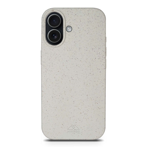 Coque de téléphone biodégradable - Blanc Naturel