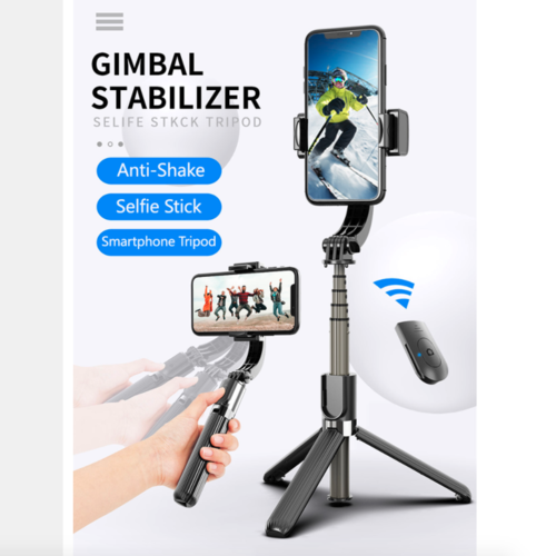 Perche Selfie Trépied Stabilisateur Ninja – Télécommande Bluetooth