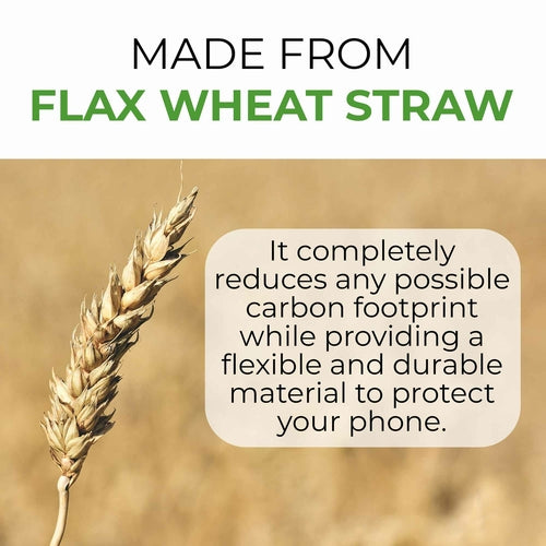 Coque de téléphone biodégradable - Blanc Naturel