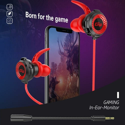 Écouteurs Gaming Ninja Dragons G2000 3,5mm avec Micro Extension