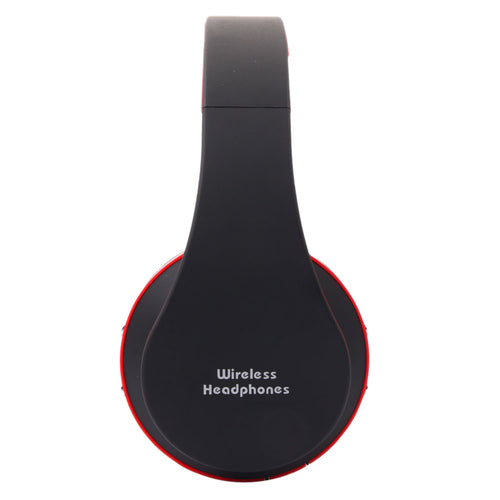 Casque Bluetooth Sport Stéréo Sans Fil avec Micro – Pliable Rouge et Noir