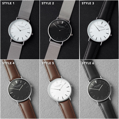 Montre Gravée Personnalisée – Cadeau Homme Unique