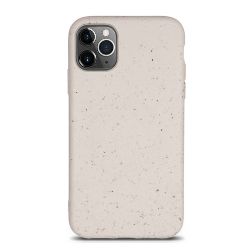 Coque de téléphone biodégradable - Blanc Naturel