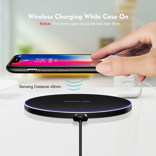 Tapis de Charge Sans Fil Dragon W9 30W – Ultra Fin USB-C Compatible iPhone 15