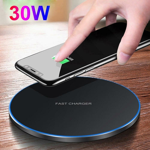 Tapis de Charge Sans Fil Dragon W9 30W – Ultra Fin USB-C Compatible iPhone 15